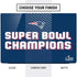 NFL Patriots Super Bowl LIII Champions Dell Vostro Skin